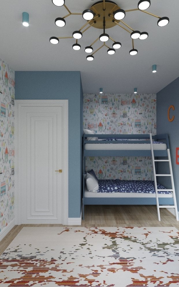 Фото из портфолио Квартира в Москве, 60кв.м., 2019 – фотографии дизайна интерьеров на INMYROOM