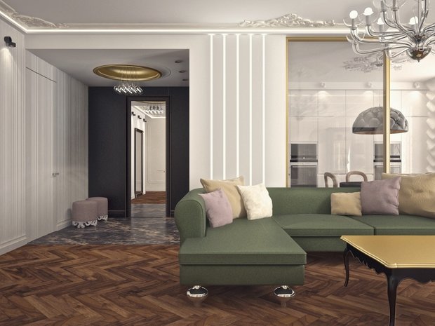 Фото из портфолио Квартира на Кирочной ул. – фотографии дизайна интерьеров на INMYROOM
