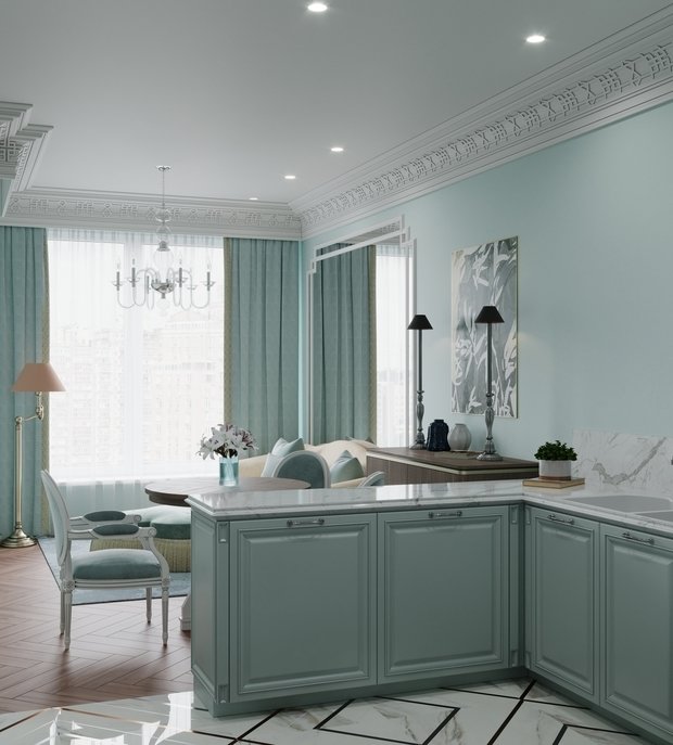 Фото из портфолио жк Царская площадь – фотографии дизайна интерьеров на INMYROOM