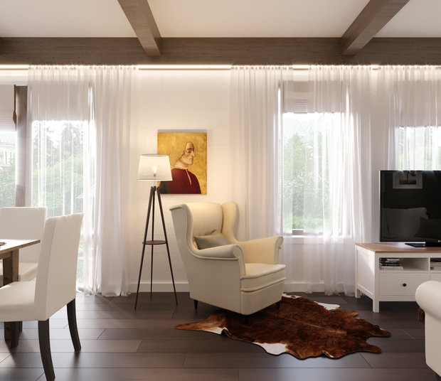 Фото из портфолио "Cinnamon wood" – фотографии дизайна интерьеров на INMYROOM