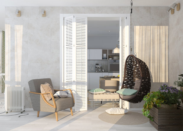 Фото из портфолио Лоджия "Fiesta" – фотографии дизайна интерьеров на INMYROOM