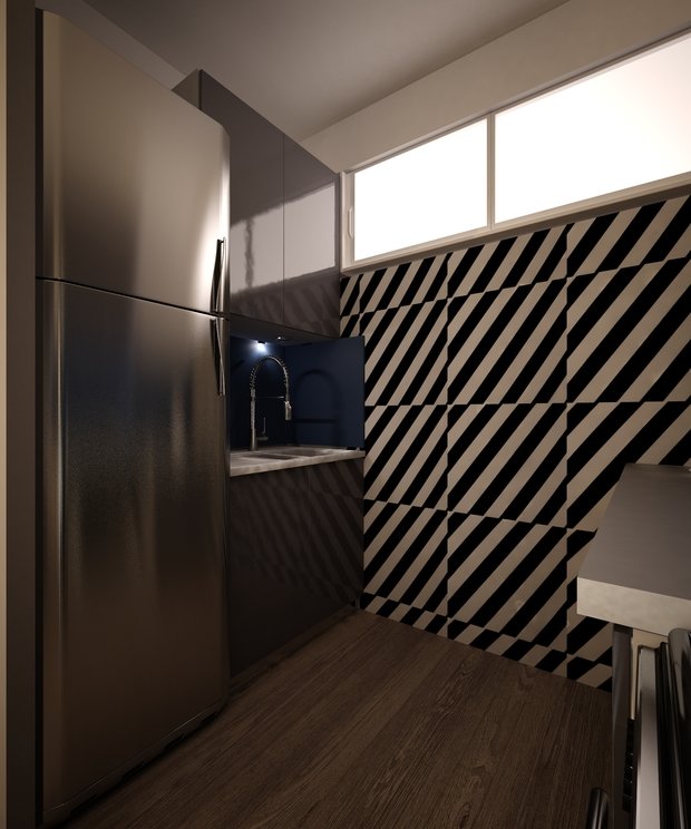 Фото из портфолио Квартира для девушки – фотографии дизайна интерьеров на INMYROOM