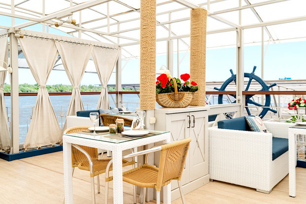 Фото из портфолио Ресторан "Акватория" – фотографии дизайна интерьеров на INMYROOM