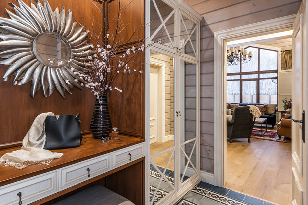 Фотография: Прихожая в стиле Эко, Прованс и Кантри, Дом, Проект недели, Дом и дача, Челябинск, 3 комнаты, Более 90 метров, Марина Кутепова – фото на INMYROOM