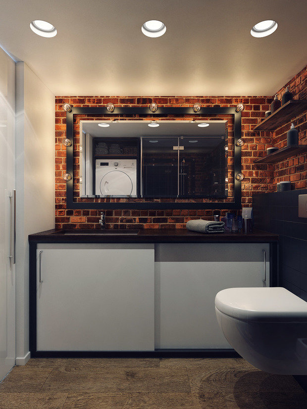 Фото из портфолио Апартаменты для барабанщицы. – фотографии дизайна интерьеров на INMYROOM