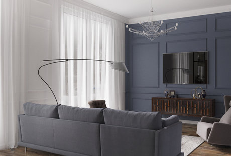 Коттедж в стиле рустик, 150 м²