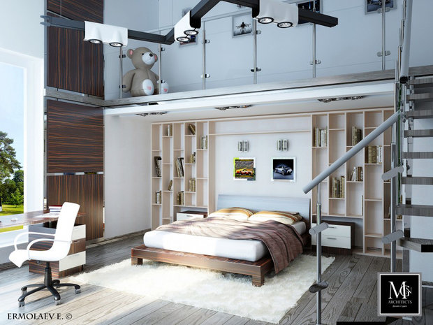 Фото из портфолио Детская комната, хай-тек – фотографии дизайна интерьеров на INMYROOM