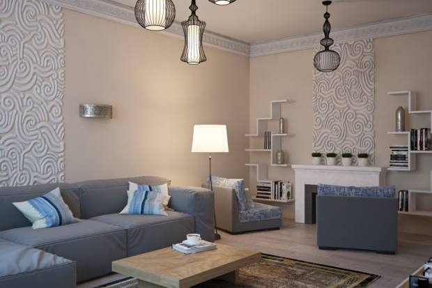 Фото из портфолио Эклектика – фотографии дизайна интерьеров на INMYROOM