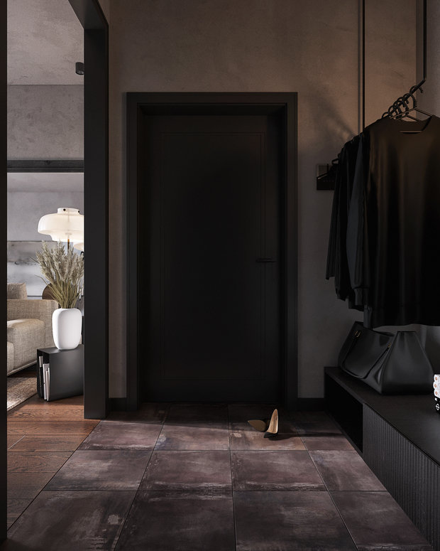 Фотография: Ванная в стиле Лофт, Эклектика, Квартира, Проект недели, Челябинск, 1 комната, до 40 метров, 40-60 метров, Tenso Interiors – фото на INMYROOM