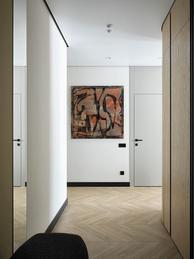 Фотография: Прихожая в стиле Современный, Проект дня, 2 комнаты, 60-90 метров – фото на INMYROOM