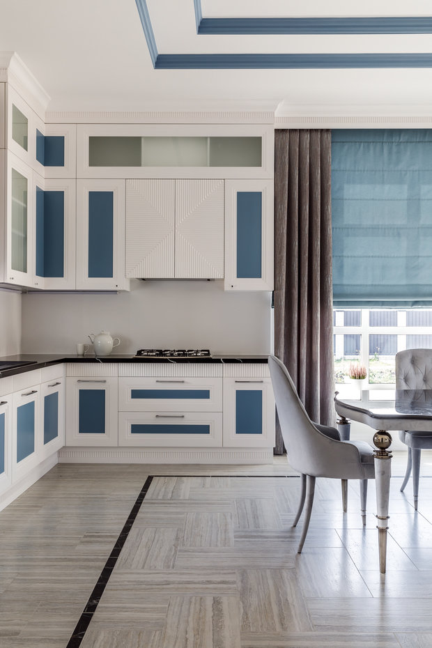 Фотография: Кухня и столовая в стиле Классический, Современный, Дом, Проект недели, Дом и дача, Краснодар, 3 комнаты, Более 90 метров, Ирина Оника – фото на INMYROOM