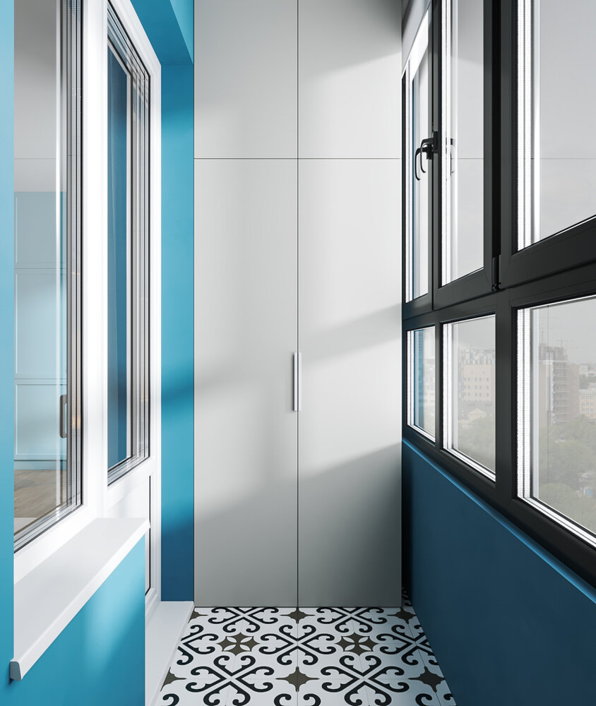 Фотография: Балкон в стиле Современный, Квартира, Проект недели, Пенза, 2 комнаты, 40-60 метров, 60-90 метров, Елена Рыдикова – фото на INMYROOM Фотография: Балкон в стиле Современный, Квартира, Проект недели, Пенза, 2 комнаты, 40-60 метров, 60-90 метров, Елена Рыдикова – фото на INMYROOM