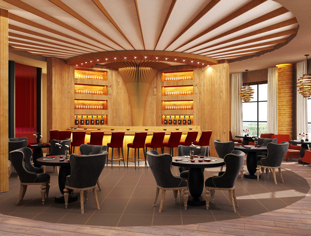 Фото из портфолио Паназиатский ресторан – фотографии дизайна интерьеров на INMYROOM