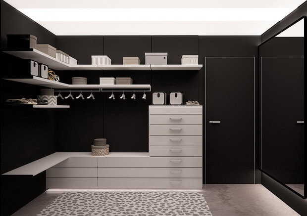 Фото из портфолио Квартира для любителей рок-н-ролла – фотографии дизайна интерьеров на INMYROOM