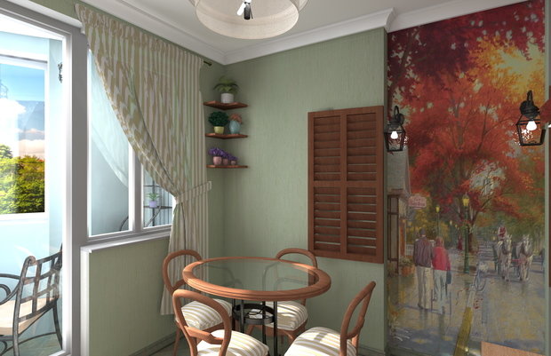 Фото из портфолио Дизайн-проект квартиры в г. Железнодорожный мкр. Центр-2 – фотографии дизайна интерьеров на INMYROOM