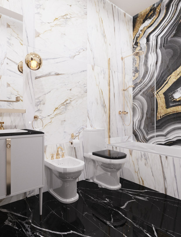 Фото из портфолио Апартаменты в ЖК Аю-Даг 1713 – фотографии дизайна интерьеров на INMYROOM