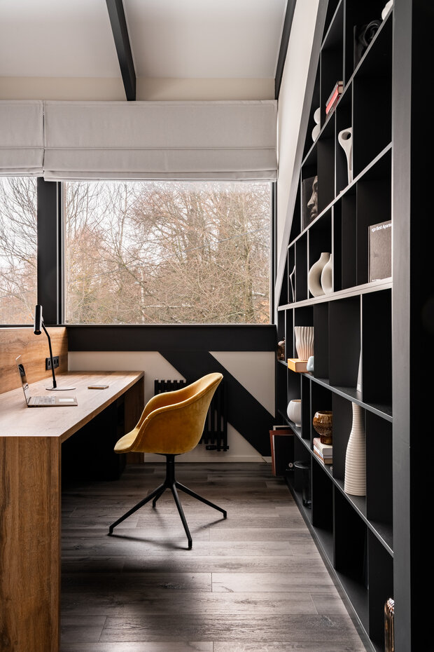 Фотография: Кабинет в стиле Современный, Проект дня, Дача, Дом и дача, Московская область, 4 и больше, Более 90 метров, Анна Жижайкина – фото на INMYROOM