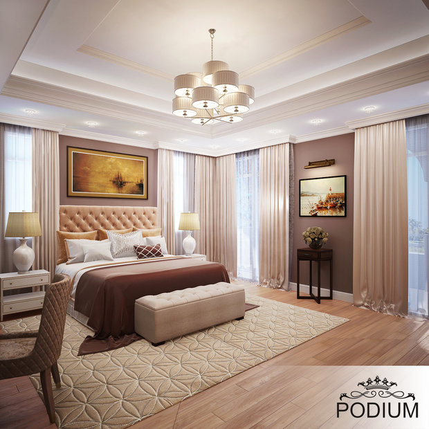 Фото из портфолио Master bedroom, частная вилла Дубаи – фотографии дизайна интерьеров на INMYROOM