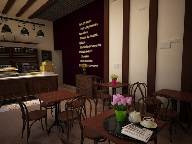 Фото из портфолио Кафе в стиле кантри – фотографии дизайна интерьеров на INMYROOM