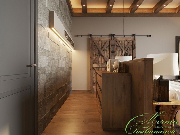 Фото из портфолио Спальня DE CHALET HOUSE – фотографии дизайна интерьеров на INMYROOM