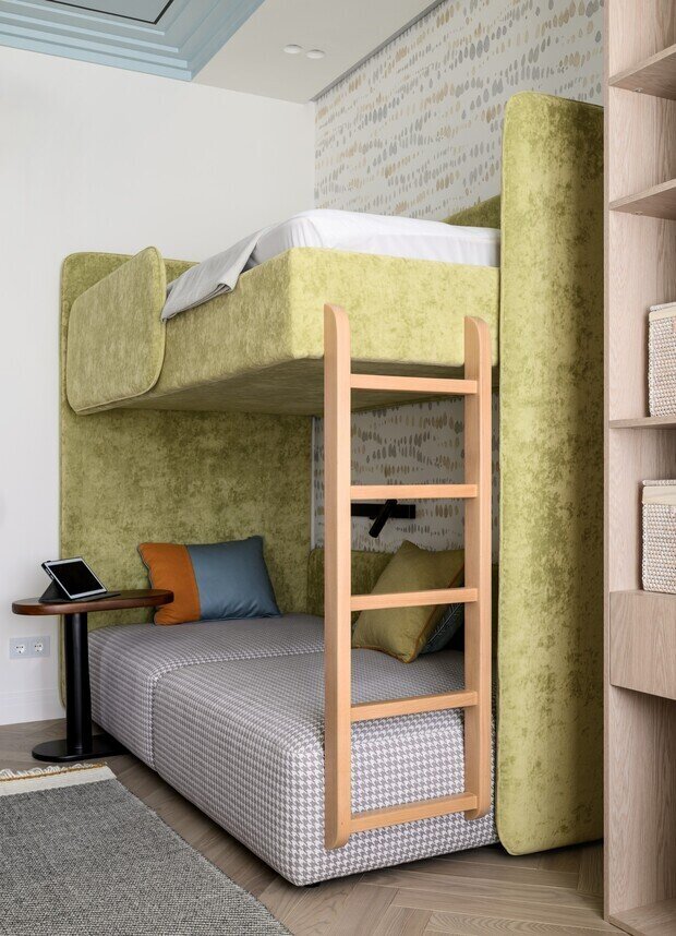 Фото из портфолио Ветвь оливы и бархата – фотографии дизайна интерьеров на INMYROOM