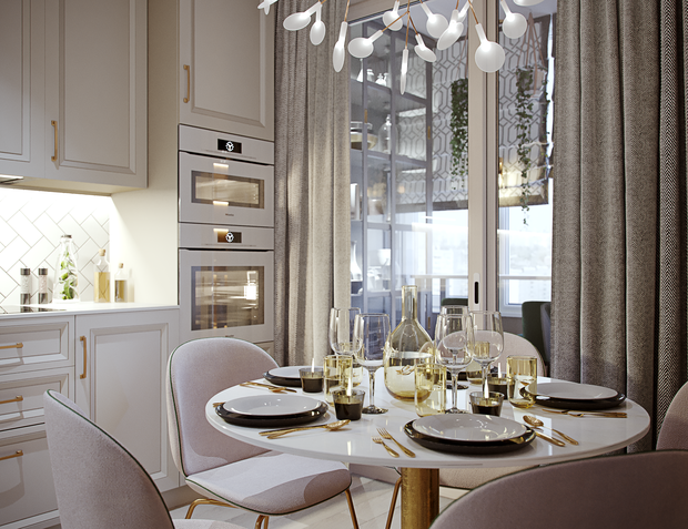 Фото из портфолио  Apartment «Gorod»  – фотографии дизайна интерьеров на INMYROOM