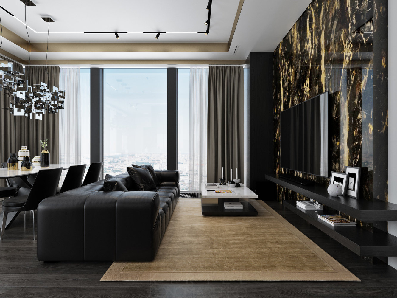 Фотография: Гостиная в стиле Современный, Проект недели, ПРЕМИЯ INMYROOM – фото на INMYROOM Фотография: Гостиная в стиле Современный, Проект недели, ПРЕМИЯ INMYROOM – фото на INMYROOM