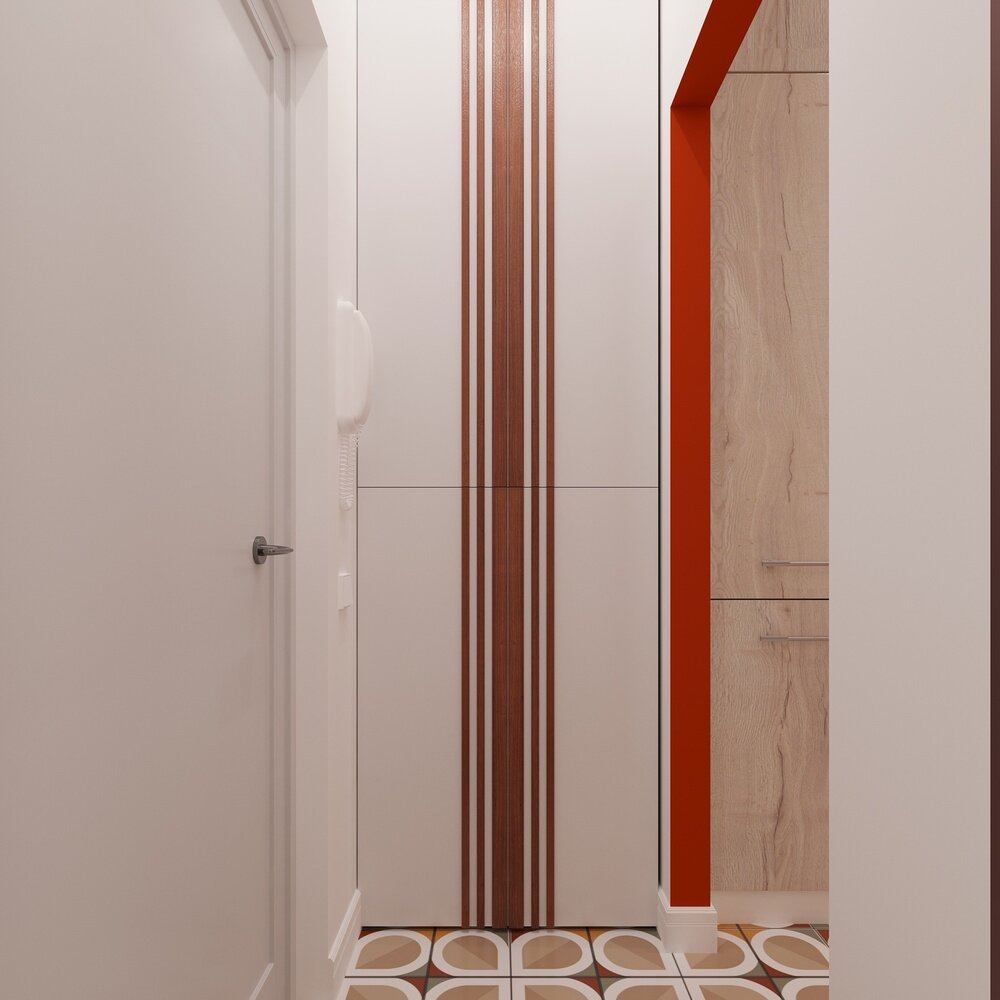 Фотография: Прихожая в стиле Современный, Малогабаритная квартира, Квартира, Проект недели, Москва, Марина Саркисян, 3 комнаты, до 40 метров, 40-60 метров – фото на INMYROOM Фотография: Прихожая в стиле Современный, Малогабаритная квартира, Квартира, Проект недели, Москва, Марина Саркисян, 3 комнаты, до 40 метров, 40-60 метров – фото на INMYROOM