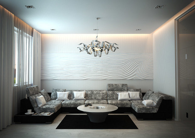 Фото из портфолио Дизайн-проект квартиры в Ростове-на-Дону – фотографии дизайна интерьеров на INMYROOM