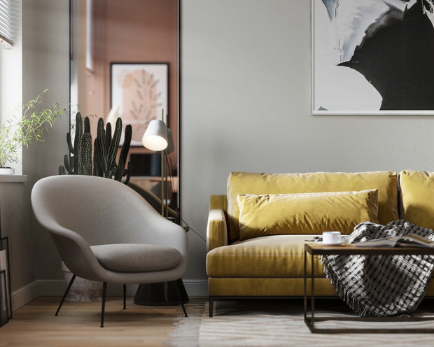 Фото из портфолио 3. Young couple. – фотографии дизайна интерьеров на INMYROOM