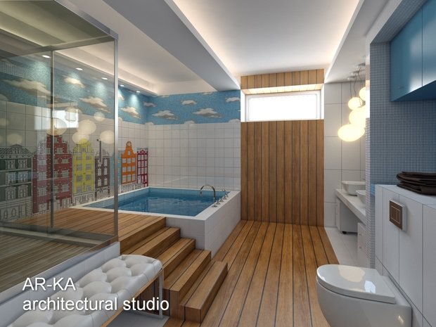 Фото из портфолио Загородный дом 1000 м2 – фотографии дизайна интерьеров на INMYROOM