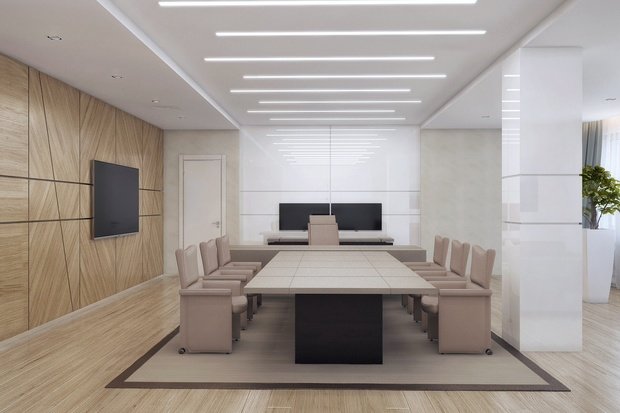 Фото из портфолио Офисы – фотографии дизайна интерьеров на INMYROOM