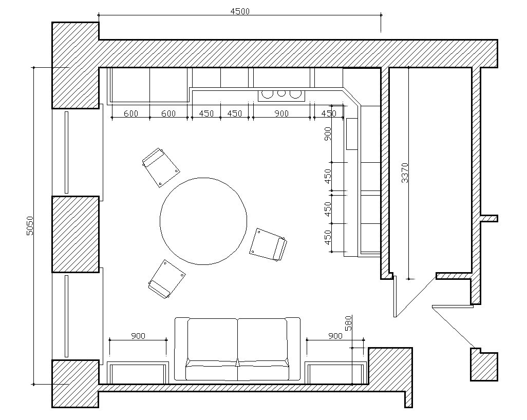 Фотография: Планировки в стиле , Кухня и столовая, Перепланировка, Mr.Doors – фото на INMYROOM Фотография: Планировки в стиле , Кухня и столовая, Перепланировка, Mr.Doors – фото на INMYROOM