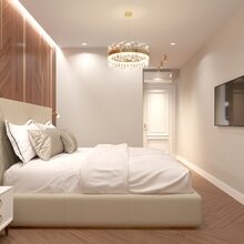 Фото из портфолио Квартира в бежевых оттенках – фотографии дизайна интерьеров на INMYROOM