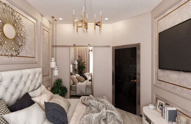 Фото из портфолио ЖК Серебряный бор 60м.кв – фотографии дизайна интерьеров на INMYROOM