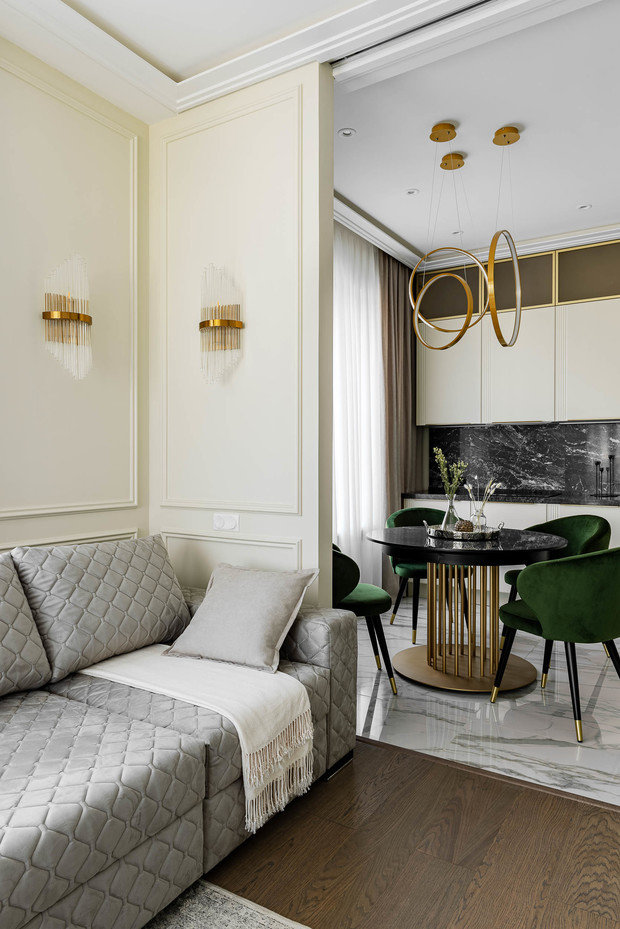 Фото из портфолио Апартаменты в ЖК «Царская площадь» (г. Москва) – фотографии дизайна интерьеров на INMYROOM