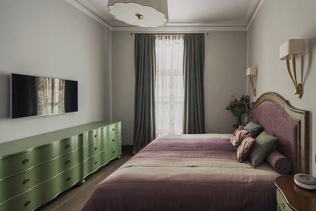 Фотография: Спальня в стиле Прованс и Кантри, Квартира, Дома и квартиры, Проект недели – фото на INMYROOM