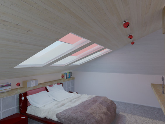 Фотография: Спальня в стиле Скандинавский, Современный – фото на InMyRoom.ru