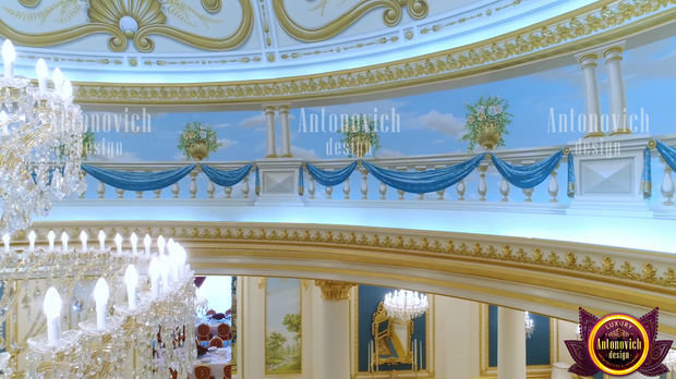 Фото из портфолио Ceiling Painting Design – фотографии дизайна интерьеров на INMYROOM
