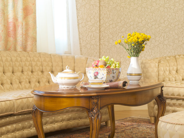 Фотография: Гостиная в стиле Прованс и Кантри, Классический, Современный, Декор интерьера, Мебель и свет, Марат Ка – фото на INMYROOM