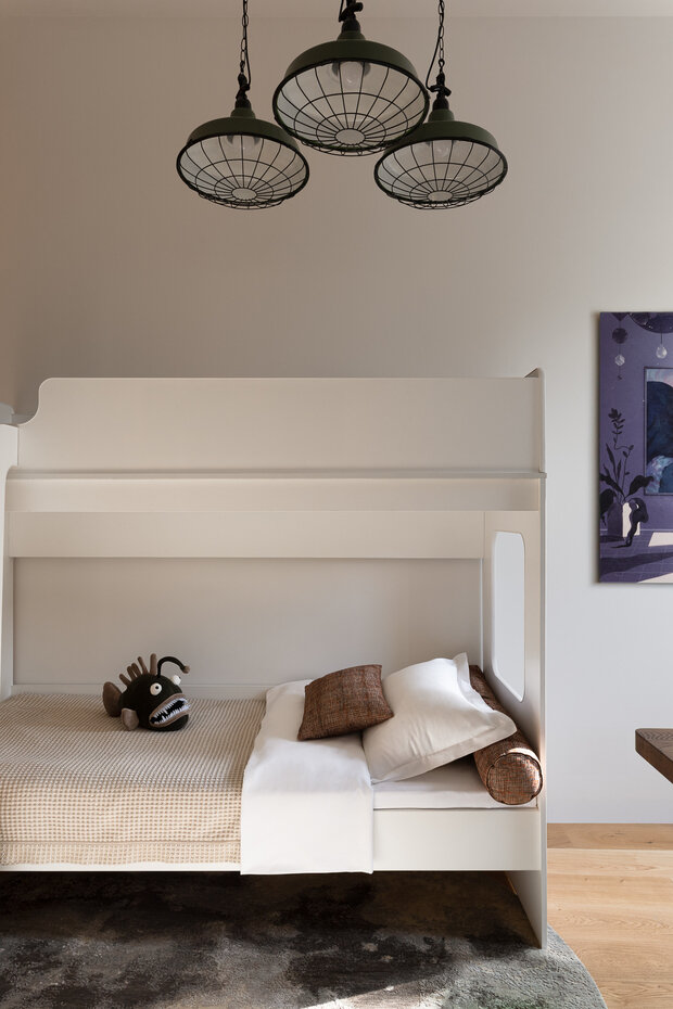 Фотография: Детская в стиле Лофт, Современный, Эклектика, Квартира, Проект дня, Москва, Хамовники, Сталинка, 4 и больше, Более 90 метров, Руслан Мусин – фото на INMYROOM