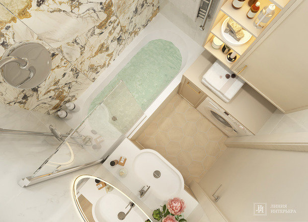 Фото из портфолио Дизайн квартиры в П-44 – фотографии дизайна интерьеров на INMYROOM