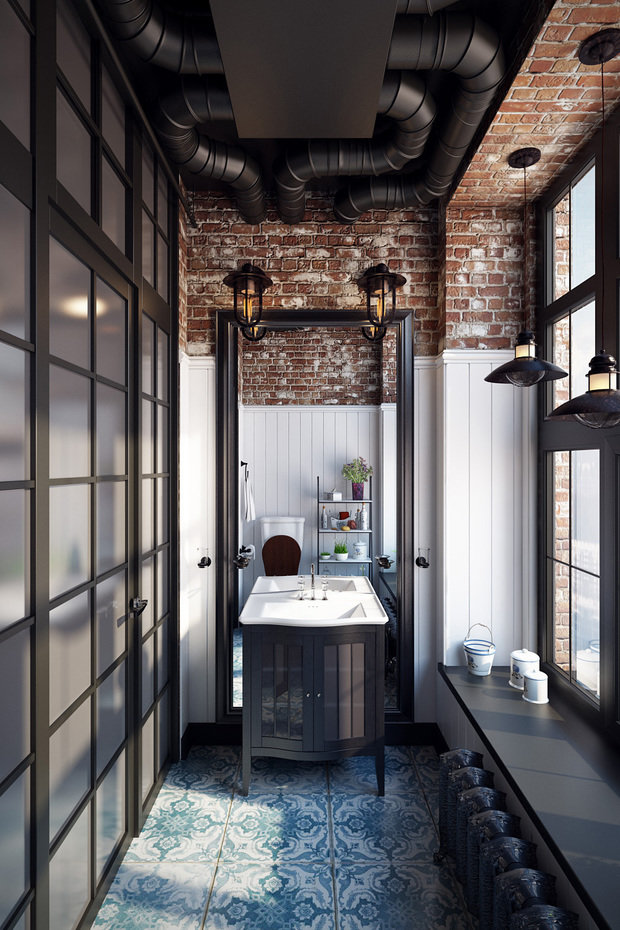 Фото из портфолио Лофт 17 – фотографии дизайна интерьеров на INMYROOM