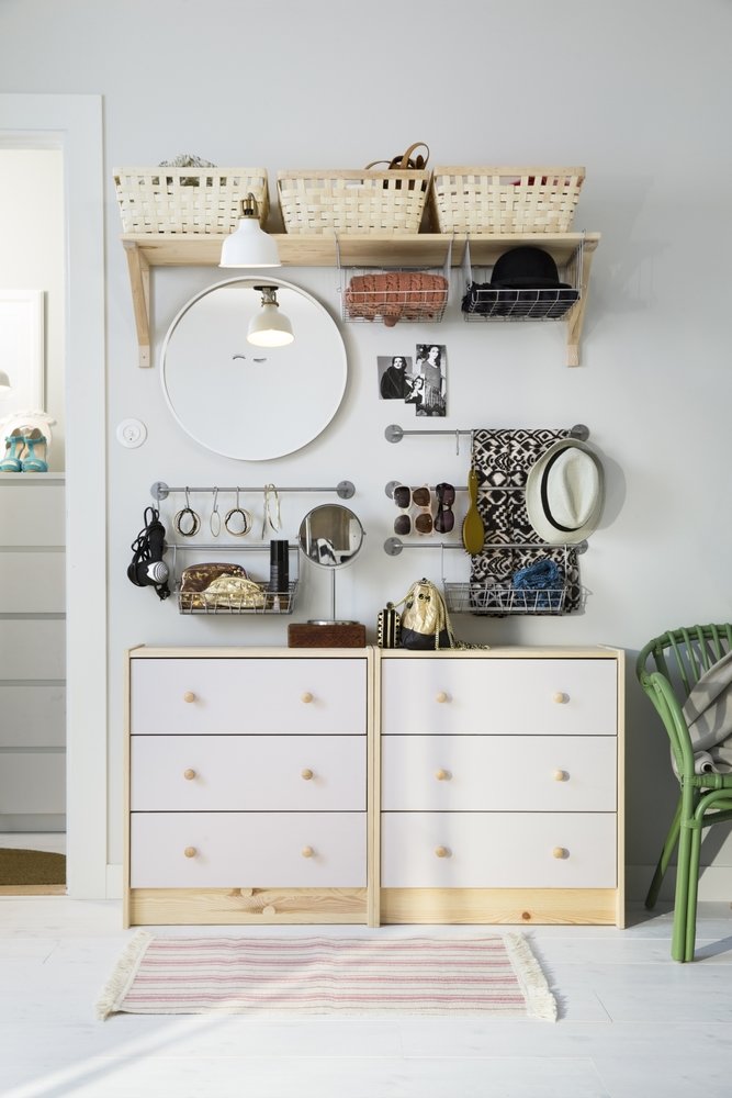 РАСТ комод с 3 ящиками, сосна, 1 999.– (ИКЕА)