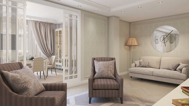Фото из портфолио #квартирадляанары – фотографии дизайна интерьеров на INMYROOM