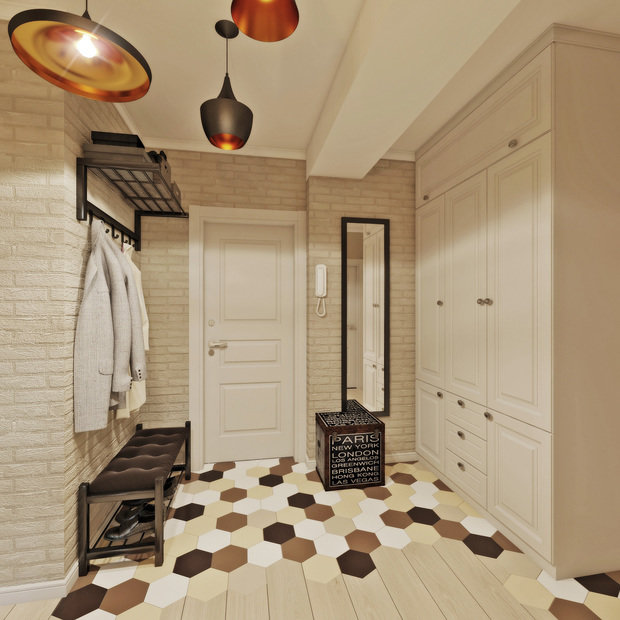 Фото из портфолио СлавянскийБульвар_70м2_ – фотографии дизайна интерьеров на INMYROOM