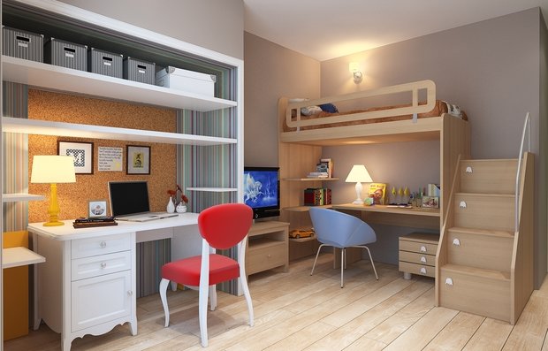Фото из портфолио Детские – фотографии дизайна интерьеров на INMYROOM