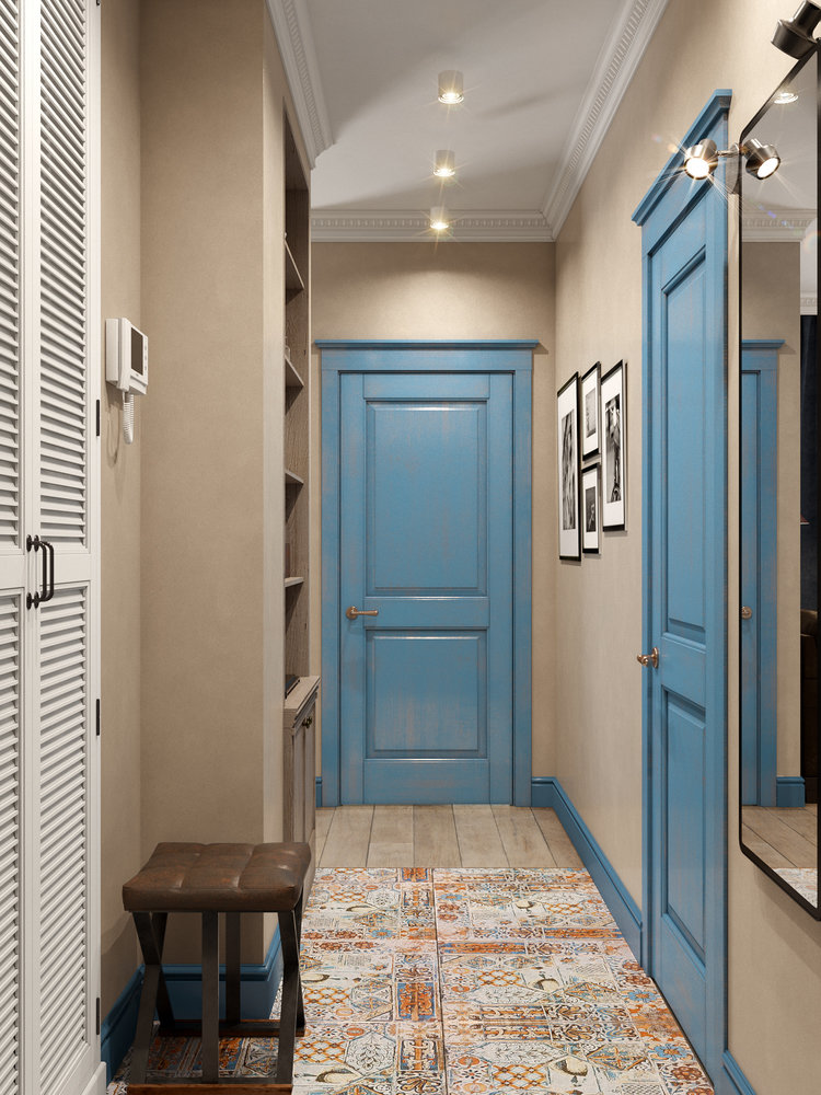 Фотография: Прихожая в стиле Современный, Эклектика, Квартира, Проект недели, Санкт-Петербург, Cubiq Studio, Монолитный дом, 1 комната, 40-60 метров, ЖК «Николаевский Ансамбль» – фото на INMYROOM Фотография: Прихожая в стиле Современный, Эклектика, Квартира, Проект недели, Санкт-Петербург, Cubiq Studio, Монолитный дом, 1 комната, 40-60 метров, ЖК «Николаевский Ансамбль» – фото на INMYROOM