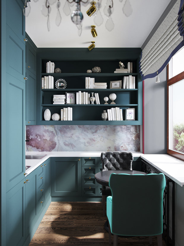 Фото из портфолио "Мерло и ель" – фотографии дизайна интерьеров на INMYROOM