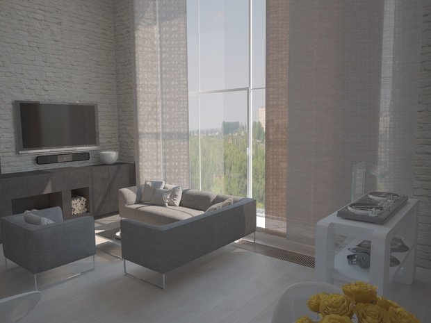 Фото из портфолио White Contemp – фотографии дизайна интерьеров на INMYROOM